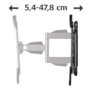 Hama 00220836 TV mount/stand 190.5 cm (75") Black