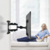 Hama 00220841 TV mount/stand 165.1 cm (65") Black