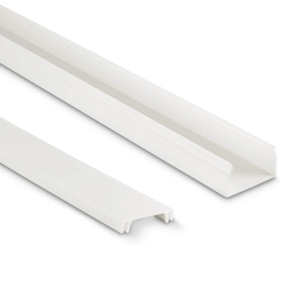 Hama 00221017 cable organizer Universal Cable duct White 4 pc(s) Hama 00221017 cable organizer Universal Cable duct White 4 pc(s)