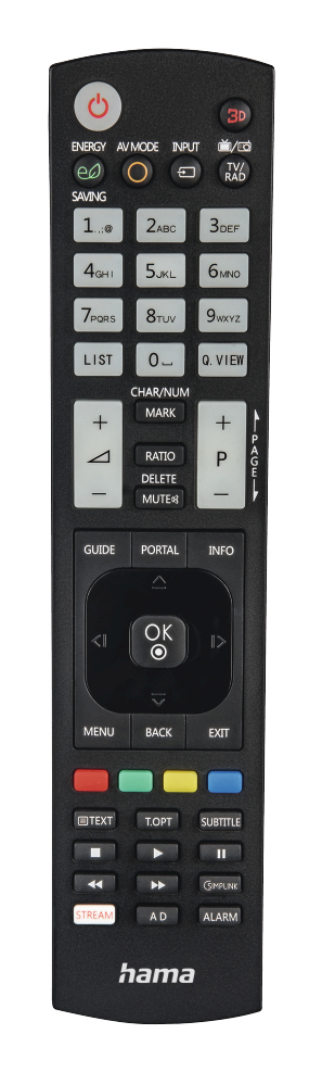 UNIVERSAL TV REMOTE LG IR TEACH