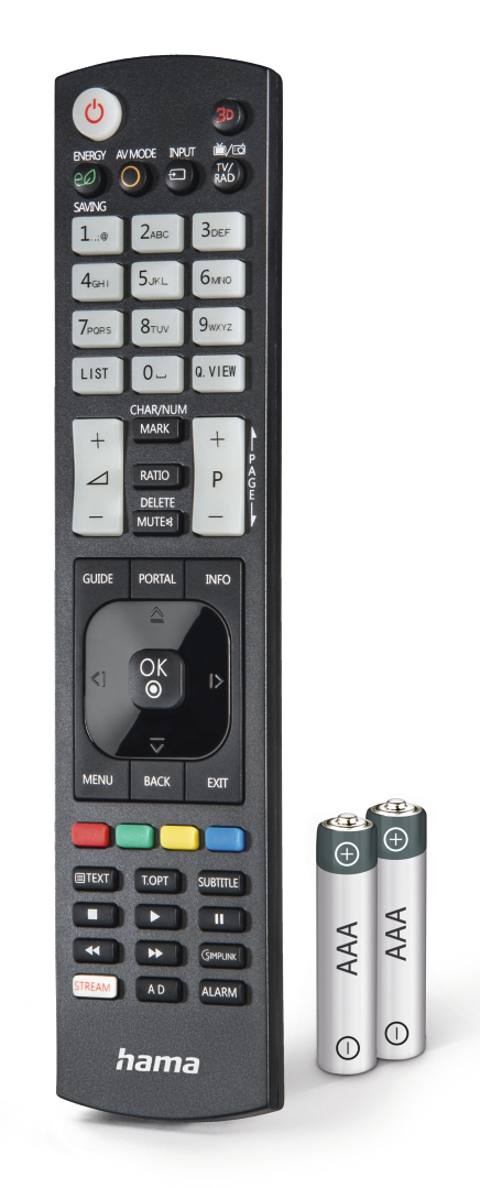 UNIVERSAL TV REMOTE LG IR TEACH