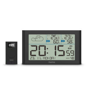 Hama 00222216 digital weather station Black Battery Hama 00222216 digital weather station Black Battery