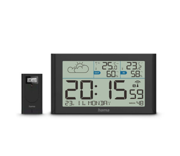 Hama 00222216 digital weather station Black Battery