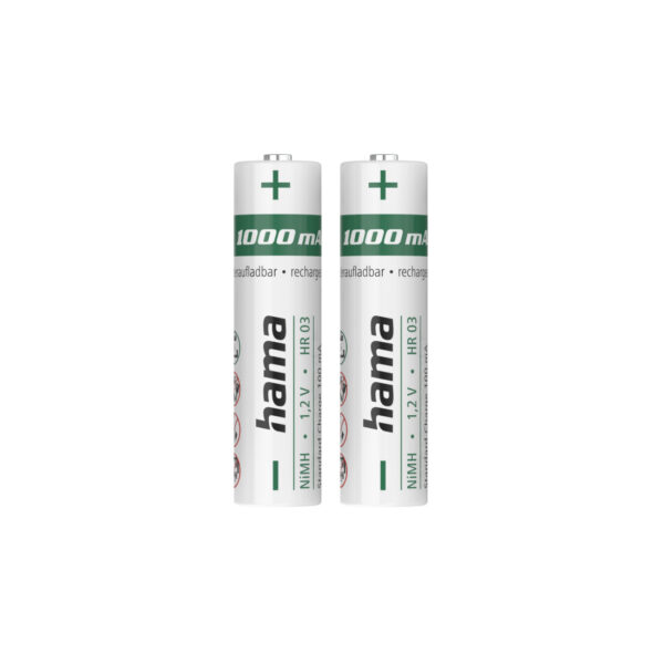Hama 00223524 household battery Rechargeable battery AAA Nickel-Metal Hama 00223524 household battery Rechargeable battery AAA Nickel-Metal