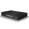 Lindy 16 Port + 2 SFP Gigabit Managed Switch PoE