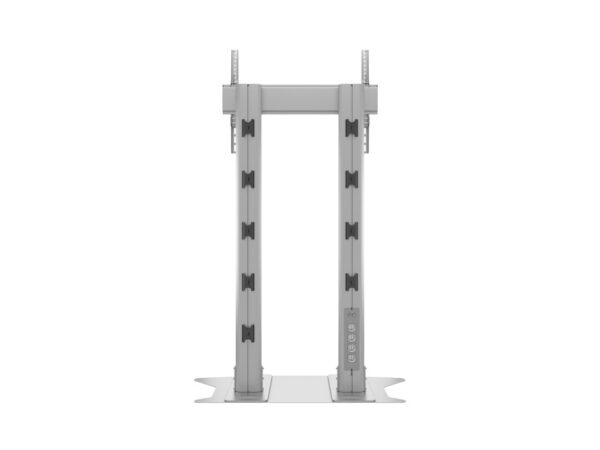 Multibrackets M Public Display Stand 180 Dual Pillar Floorbase Silver