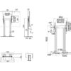 Multibrackets M Public Display Stand 180 Dual Pillar Floorbase Silver