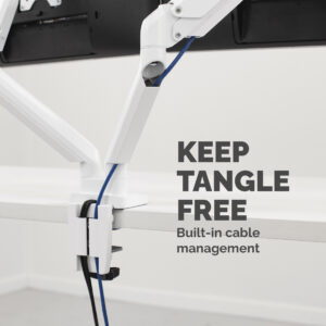 Fellowes Platinum Series Dual Monitor Arm - Monitor Mount for Two 8KG