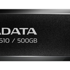 ADATA SC610 500 GB USB Type-A 3.2 Gen 2 (3.1 Gen 2) Black