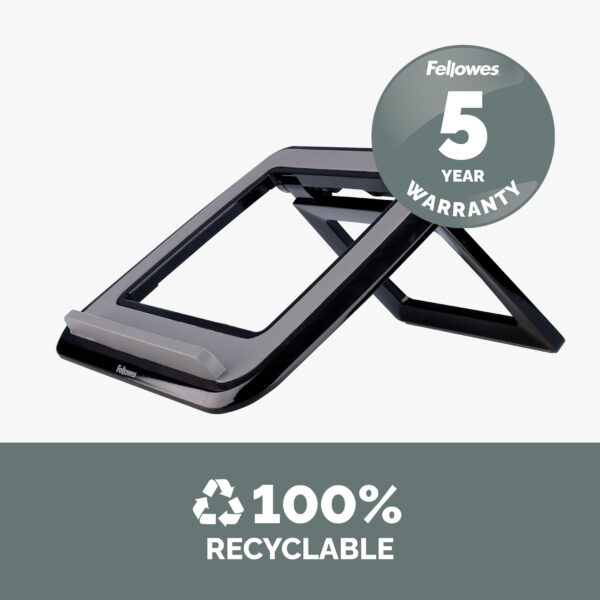 Fellowes Laptop Stand for Desk - I-Spire Quick Lift Adjustable Laptop