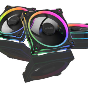 ASUS Prime MR120 Fan ARGB Black 3in1 Computer case 12 cm