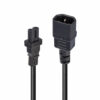 1M IEC EXTENSION CABLE IEC C14 TO I