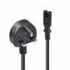 2M MAINS POWER CABLE UK 3 PIN PLUG T
