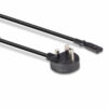 2M MAINS POWER CABLE UK 3 PIN PLUG T