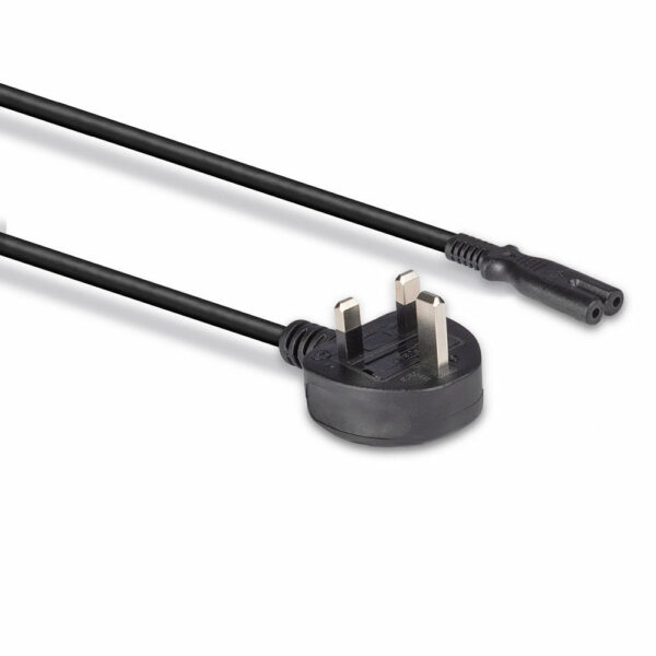 2M MAINS POWER CABLE UK 3 PIN PLUG T