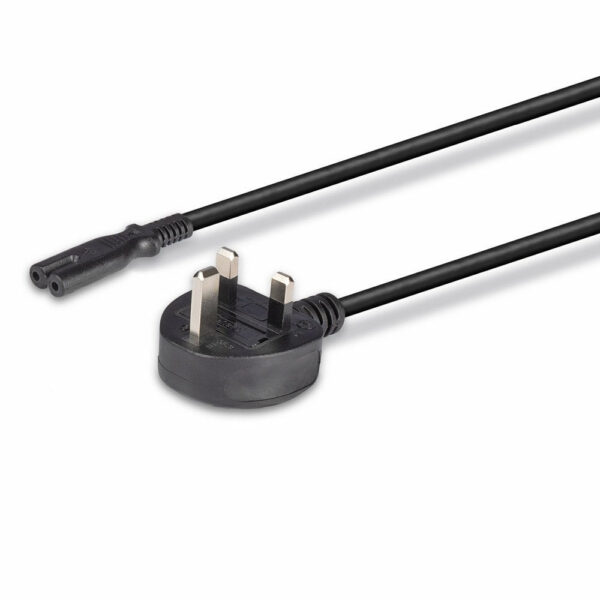 2M MAINS POWER CABLE UK 3 PIN PLUG T