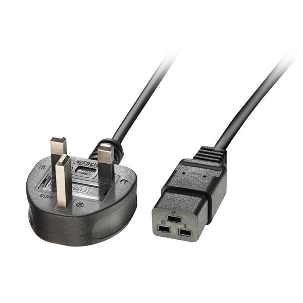 2MMAINSPOWERCABLEUK3PINPLUGTOIECC19