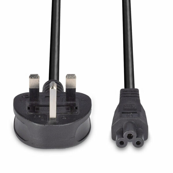 1M MAINS POWER CABLE UK 3 PIN PLUG