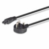 1M MAINS POWER CABLE UK 3 PIN PLUG