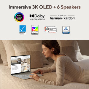 ASUS Zenbook S16 UM5606WA-RJ091W AMD Ryzen AI 9 HX 370 Laptop 40.6 cm