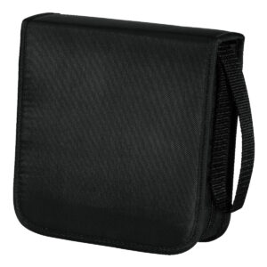 Hama CD Wallet Nylon 40, black 50 discs Hama CD Wallet Nylon 40, black 50 discs