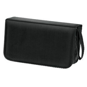 Hama CD Wallet Nylon 120, black 120 discs Hama CD Wallet Nylon 120, black 120 discs