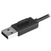 StarTech.com 4-Port Portable USB 2.0 Hub with Built-in Cable