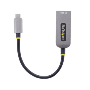 StarTech.com 2.5GbE USB-C to Ethernet Adapter, NBASE-T NIC, USB 3.0