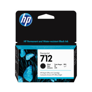 HP 712 38-ml Black DesignJet Ink Cartridge