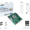 ASUS PRO H810M-C-CSM Intel H810 LGA 1851 (Socket V1) micro ATX