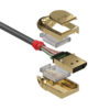 Lindy 10m DisplayPort 1.2 Cable, Gold Line