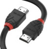 Lindy 0.5m High Speed HDMI Cable, Black Line Lindy 0.5m High Speed HDMI Cable, Black Line