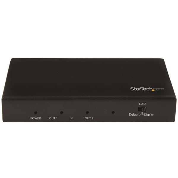 StarTech.com 4K HDMI Splitter - HDMI Splitter 1 In 2 Out - 2-Port