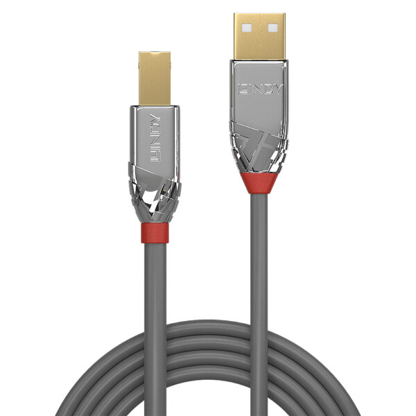0.5M USB 2.0 TYPE A TO B CABLE BLK