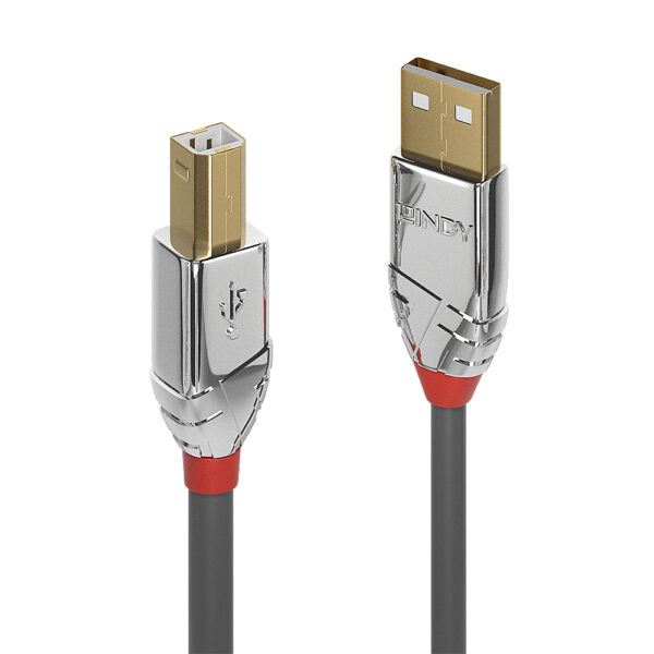 5M USB 2.0 TYPE A TO B CABLE BLK