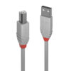 2M USB 2.0 TYPE A TO B CABLE GREY