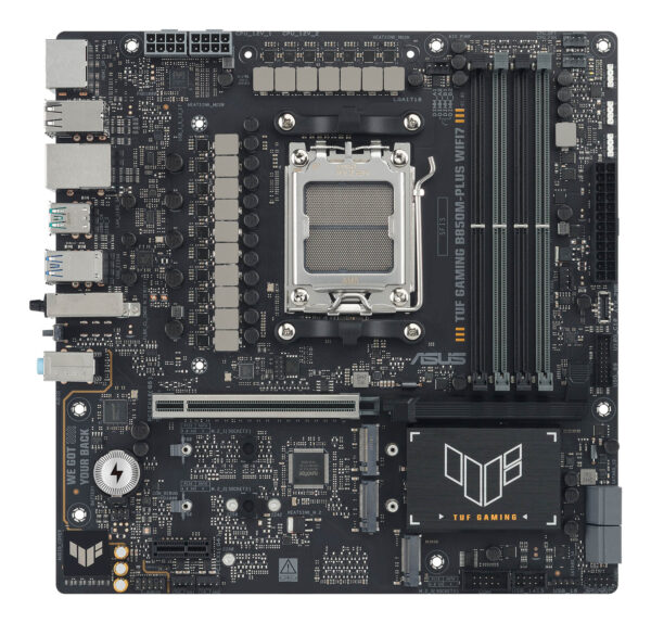 ASUS TUF GAMING B850M-PLUS WIFI7 AMD B850 Socket AM5 micro ATX
