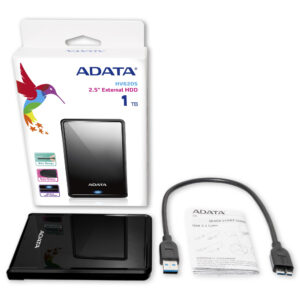 ADATA HV620S external hard drive 1 TB 2.5" Micro-USB B 3.2 Gen 1 (3.1