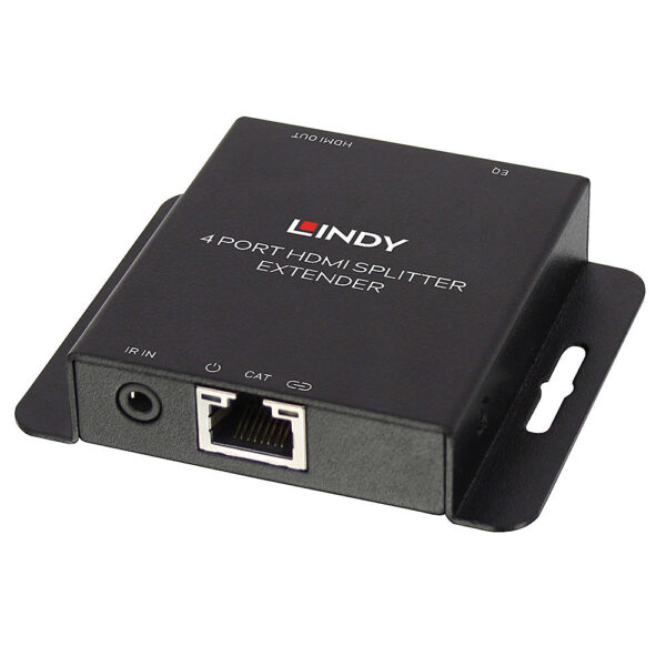 Lindy 70m Cat.6 4 Port HDMI 4K30 and IR Splitter Extender with Loop Lindy 70m Cat.6 4 Port HDMI 4K30 and IR Splitter Extender with Loop