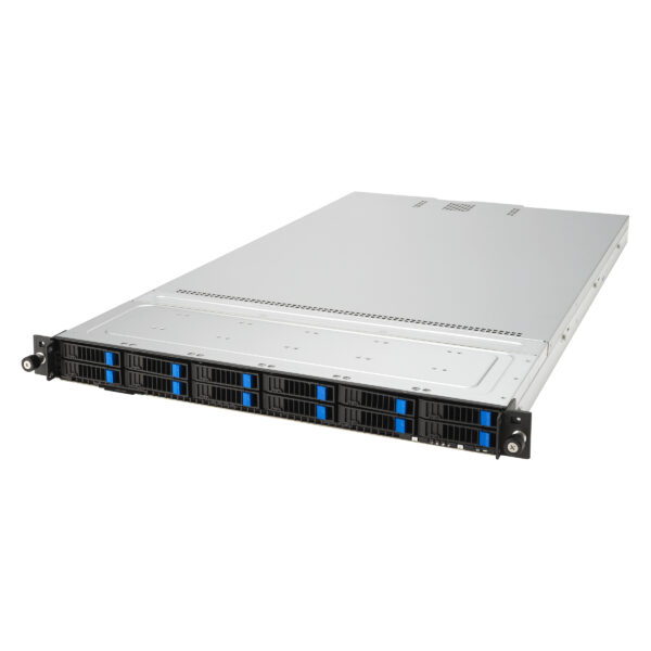 ASUS RS700A-E12-RS12U Socket SP5 Rack (1U) Black, Steel ASUS RS700A-E12-RS12U Socket SP5 Rack (1U) Black, Steel