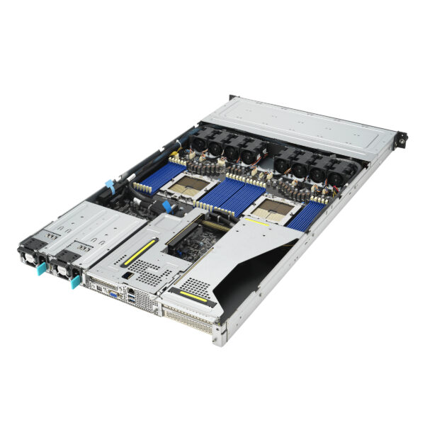 ASUS RS700A-E12-RS12U Socket SP5 Rack (1U) Black, Steel ASUS RS700A-E12-RS12U Socket SP5 Rack (1U) Black, Steel