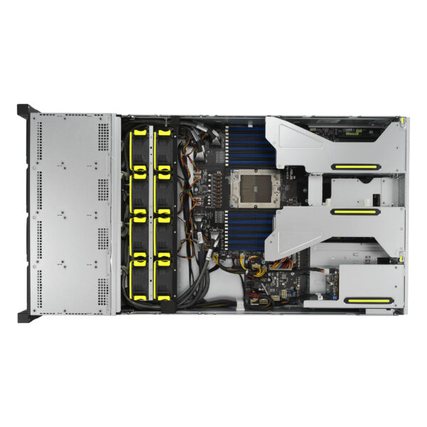 ASUS RS521A-E12-RS12U Socket SP5 Rack (2U) Black, Silver ASUS RS521A-E12-RS12U Socket SP5 Rack (2U) Black, Silver