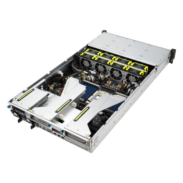 ASUS RS521A-E12-RS24U Socket SP5 Rack (2U) Black, Silver ASUS RS521A-E12-RS24U Socket SP5 Rack (2U) Black, Silver