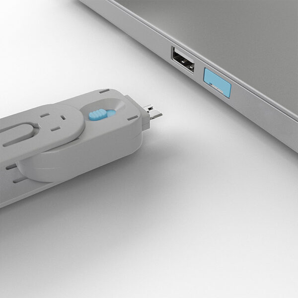 USB PORT KEY PACK OF 4 BLOCKERS BLE