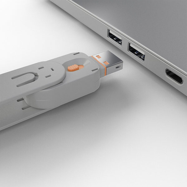 USB PORT KEY PACK OF 4 BLOCKERS ONG