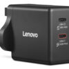 LENOVO DUAL USB-C 65W GAN CHARGER