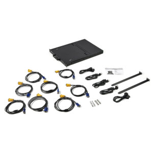 StarTech.com 8 Port Rackmount KVM Console w/ 6ft Cables - Integrated