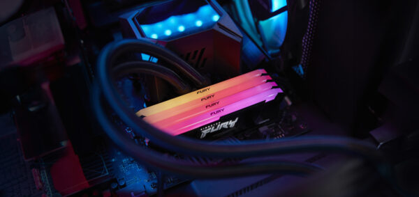 Kingston Technology FURY Beast 32GB 3200MT/s DDR4 CL16 DIMM (Kit of Kingston Technology FURY Beast 8GB 3200MT/s DDR4 CL16 DIMM RGB