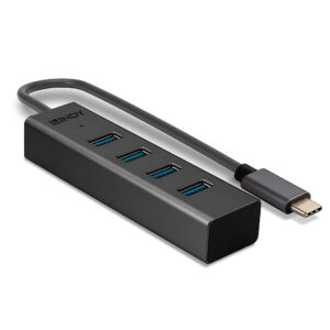 Lindy 4 Port USB 3.2 Type C Hub Lindy 4 Port USB 3.2 Type C Hub