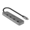 4 PORT USB 3.2 TYPE C HUB WITH ON/O